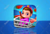 create high quality game app icon
