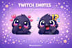 draw cute chibi emotes for twitch discord and twitter