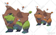 design and illustrate a fan made pokemon, fakemon