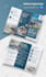 design a clean trifold, bifold brochure, flyer using canva