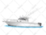 draw boat into vector art