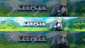 design minecraft banner for youtube channel