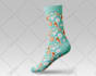 create beautiful socks design