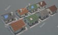 create stylized 3d buildings for your game