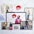 design 8 social media posts design for facebook instagram