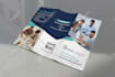 do creative trifold bifold brochure design