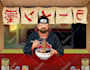 draw you in naruto style eating ramen