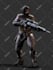create high quality 3d character illustrations for fantasy, sci fi, concept art