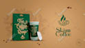create bakery, cafe, and coffee logo with a branding kit or brand book