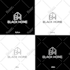 design clever monogram initial letters logo