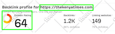 increase ahrefs domain rating dr 70 using high authority SEO backlinks