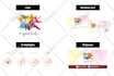 design a versatile feminine watercolor logo