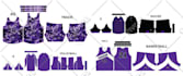 layout custom designs into patterns for sublimation print
