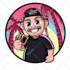 design cool graphic mascot cartoon logo design for vtuber, esport, or streamer