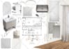 do mood board, shopping list, floor plan and 3d rendering for your space