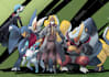 draw your pokemon team and you as a trainer