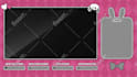 design vtuber stream overlay and logo for twitch and youtube