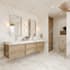 design modern and realistic 3d bathroom interior renders