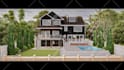 design your garden, pool, backyard landscape, deck and patio