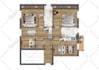 create 2d color floor plans from matterport models