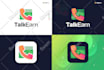 design modern app logo or icon for android and ios