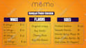 design digital menu board or animated TV menu for restaurant