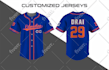 design custom baseball jerseys for teams and brands