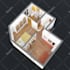make 3d floor plan of your airbnb home or rental