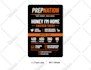 product label design canva, packaging design canva editable print ready file