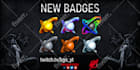design twitch loyalty or cheer badges