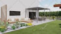 do backyard and landscape design 3d modelling and rendering