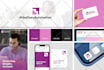 design creative business logo, full branding kit and brand identity