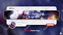 design professional youtube banner or channel art