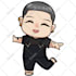 draw a cute chibi character for icon and streaming