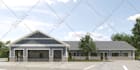 create realistic 3d house exterior rendering