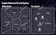create you a galaxy map, space map, fantasy detailed map