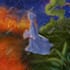 design a watercolor album cover artwork or KDP book cover illustration