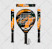 do padel rackets desings with you colors and design