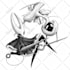 convert your image into tattoo, stencil art or silhouette by outline tracing