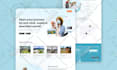 design clean web UI design app UI, website and landing page with figma