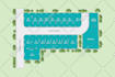 draw and render architectural site plan, vector map