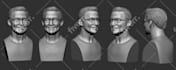 make 3d face,head, likeness sculpting