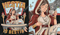 create unique custom vintage illustration for t shirt design
