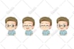 pngtuber cute or chibi vtuber design for live2d models or vtuber model