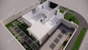 convert 2d floor plan to 3d render