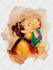 draw awesome watercolor portrait artistic