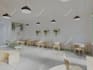 cafe interior design rendering