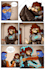 draw and ink a comic book page 3 panels