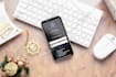 design nfc digital business card with qr code