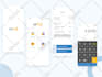 design a professional mobile app UI UX in figma